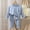 Blue, variant on Amidoa Girls 2 Piece Outfits Fall Winter Clothes Soft Long Sleeves Top and Casual Pants Kids Clothing Sets Pink Size 2 Years