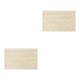 thumbnail image 4 of Alfombrilla de baño Naiovety absorbente antideslizante Chenille Blanco lechoso 2Conjunto, 4 of 6
