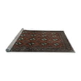 thumbnail image 2 of Ahgly Company Machine Washable Indoor Rectangle Persian Light Blue Traditional Area Rugs, 8' x 10', 2 of 4