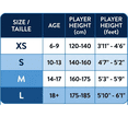 thumbnail image 7 of J4K Inc Adult Soccer Shin Guards with Sleeve, Dual Strap Closure, Large, Blue, 7 of 7