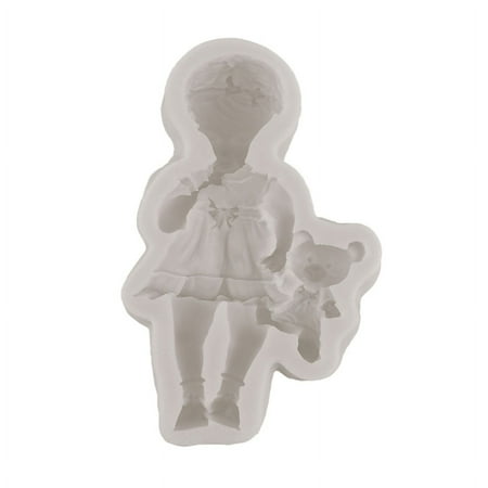 

Milue Boys Girls Fondant Chocolate Mould Cake Decorating Tool Baking Accessories