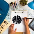 thumbnail image 2 of MasteelfCA 8pcs Painting Stencils Set Sea Animal Pattern Drawing Template DIY Hollow out Stencil, 2 of 6
