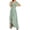 D347/Green, variant on Dresses For Women Elegant Casual Chiffon Dress With Double Collar And Hemline Flounce For Party Evening Wear Beach Vacation Outfits Fashion Clothing