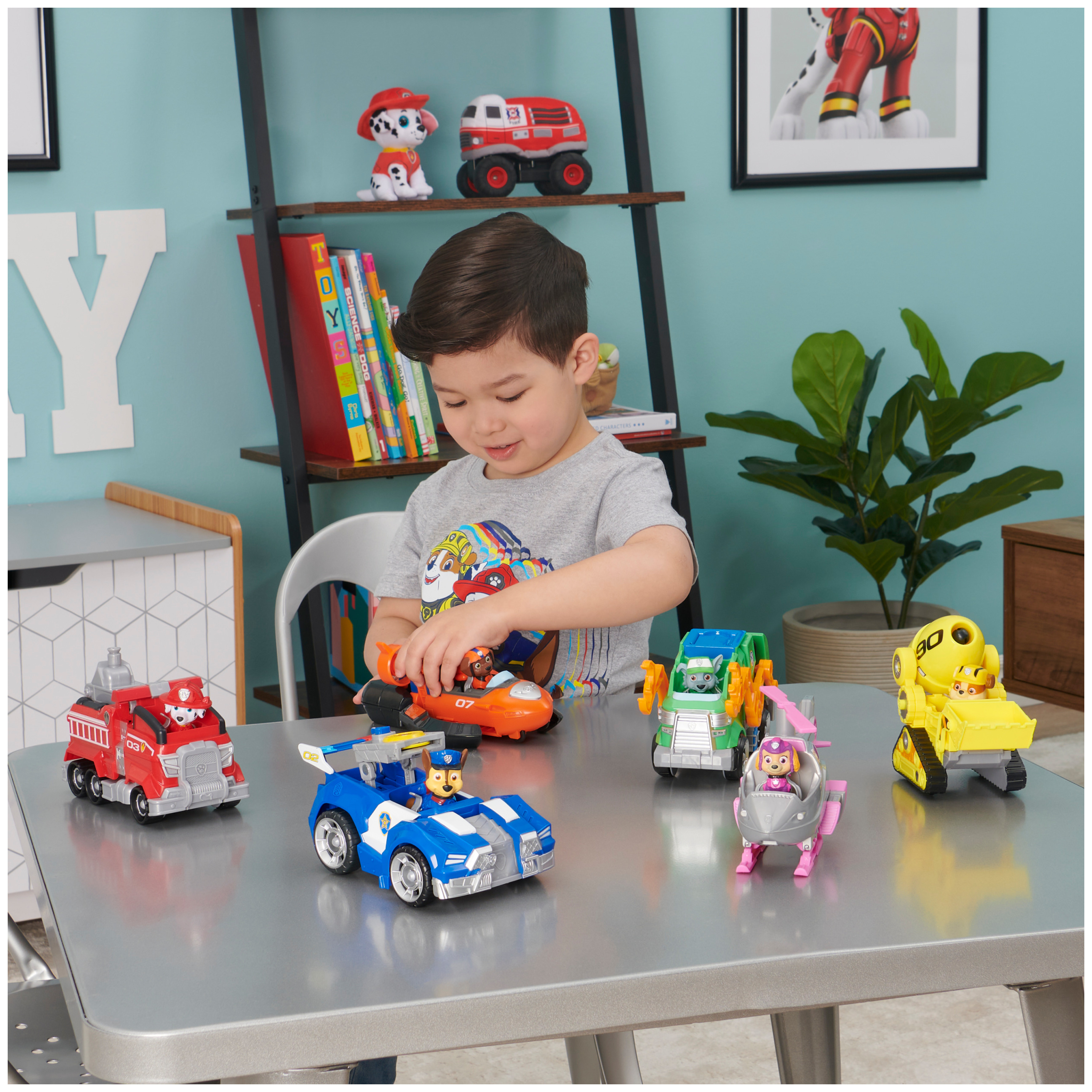 PAW Patrol, Marshall Deluxe Transforming Movie Vehicle - image 6 of 6