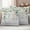 Ivory, variant on Sage Green Eucalyptus Leaves Outdoor Waterproof Pillow Covers, Spring Summer Country Plants Decorative Square Throw Pillowcase Sofa Cushion Sham for Patio/Couch/Chair, 16"x16" 2 Pack