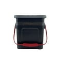 Hyper Tough 5 Gallon Heavy Duty Plastic Material Bucket Tote, Black