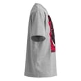 thumbnail image 3 of Organic oversized high neck t-shirt  (Heather Grey, XL), 3 of 4