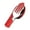 Red, variant on Clearance Under $5 4 In 1 Folding Camping Utensils Stainless Spoon Fork Combo Set Portable Multifunctional Lightweight Outdoor Tableware For Travel B