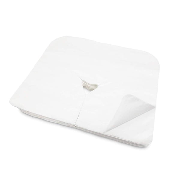 Fundas Desechables para Reposacabezas de Masaje ZMDREAM Blanco