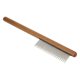thumbnail image 2 of Peine para perros y gatos para quitar el pelo flotante, peine de madera reutilizable con nudo abierto para mascotas, gatos, perros, dientes largos y cortos (para pelo corto), 2 of 5