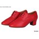 thumbnail image 3 of Zapatos de baile de cuero genuino para mujer, zapatos de baile latino para Salsa, suela suave, zapatos profesionales de Jazz y Tango para bailar, zapatillas de deporte para mujer, 3 of 5