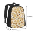 thumbnail image 2 of Balery Honey Honeycomb Backpack for Men and Women - Durable 600D Oxford Cloth -Large Capacity, Water-Resistant School, Travel, and Hiking Bag, 2 of 9