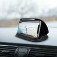 thumbnail image 2 of GPS Tableau de Bord Voiture Téléphone Mobile Instrument Console Centrale Console Support Silicone Antidérapant Tapis Base Voiture Instrument de Navigation Creative Snap Type-Petit Modèle, 2 of 2