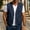 Navy, variant on Men's Casual Lightweight Fishing Vest Utility Safari Travel Vest with Pockets Outdoor Work Photo Cargo Fly Summer Vest