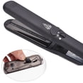thumbnail image 2 of Steam Hair Straightener Professional Ceramic Tourmaline Flat Salon Straightener, 2 of 10