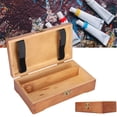 thumbnail image 4 of Caja de Almacenamiento de Madera ANGGREK Portátil para Papelería y Maquillaje, 4 of 8