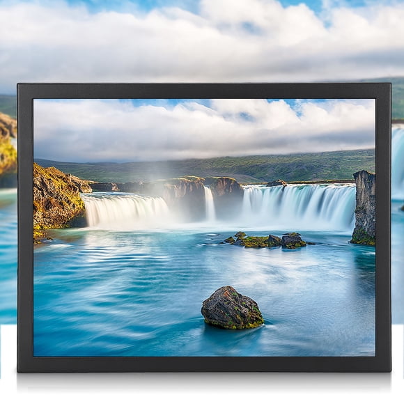 Monitor Industrial De 15 Pulgadas Para Montaje En Pared, Pantalla 4:3 De 1024 X 768, , VGA, AV, BNC, USB Integrado, Con Carcasa Metálica Para PC, TV, Cámara CCTV Y Ordenador.