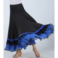 thumbnail image 2 of Flamenco Ballroom Practice Competition Party Skirt Dress Dancewear Adult, 2 of 3