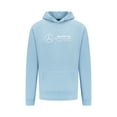 thumbnail image 3 of Mercedes AMG Petronas F1 Unisex Retro Hoodie - Mint/Lilac/Blue, 3 of 6
