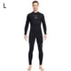 thumbnail image 2 of DIVE SAIL Trajes de neopreno de 3MM Traje de buceo de neopreno SCR Pantalones largos de manga larga Traje de surf resistente al desgaste para bucear Surf Natación Negro L kenally OD003296-03, 2 of 7
