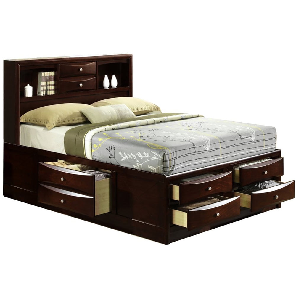 Cambridge Orleans Storage Queen Bed - Walmart.com - Walmart.com