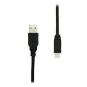 GearIT 1FT Hi-Speed USB 2.0 Type A to Mini-B Cable - Mini USB Data & Charging Cable for GoPro 4 3+ 3 HD, PS3 Controller, Digital Camera, MP3 Player, Black