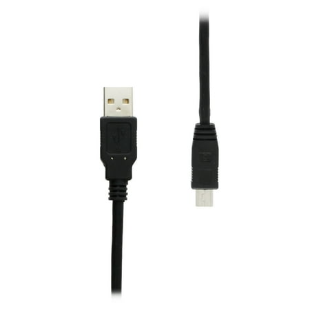 Mini Pro Ex Controller - GearIT 1FT Hi-Speed USB 2.0 Type A to Mini-B Cable - Mini USB Data & Charging Cable for GoPro 4 3+ 3 HD, PS3 Controller, Digital Camera, MP3 Player, Black