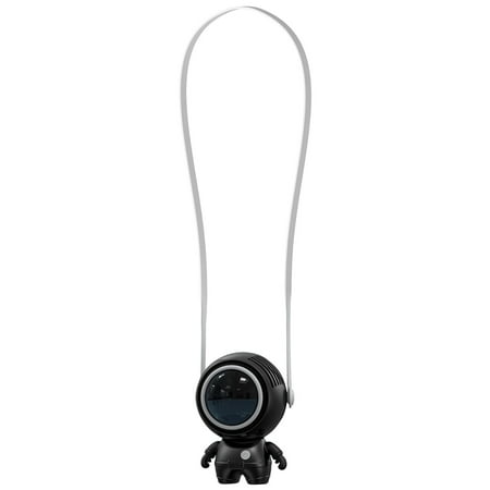 

TIIFSWHS Astronaut Small Fan Hanging Neck Handheld Mini Portable Astronaut Fan Cute Fan Retro Floor Fans Oscillating Fan Standing Pedestal