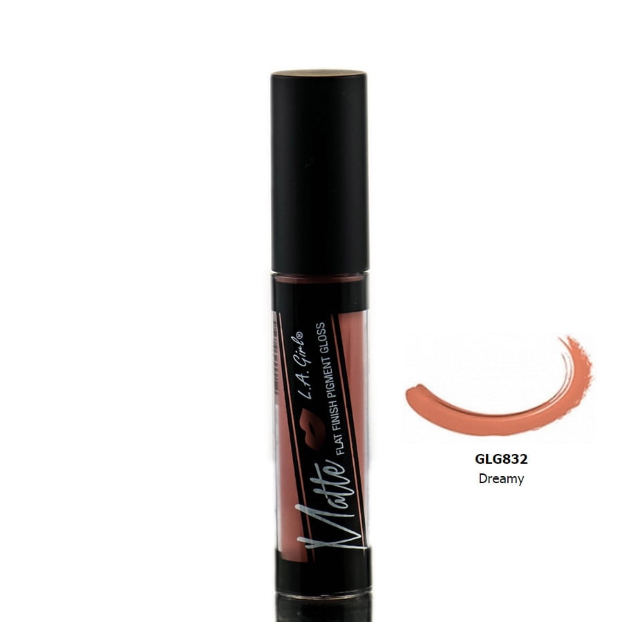 L.A. Girl Matte Flat Finish Pigment Lip Gloss, Dreamy