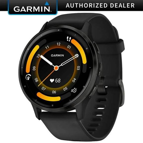 Restored Garmin Venu 3 Health and Fitness GPS Smartwatch Steel Bezel (45mm) (Refurbished)
