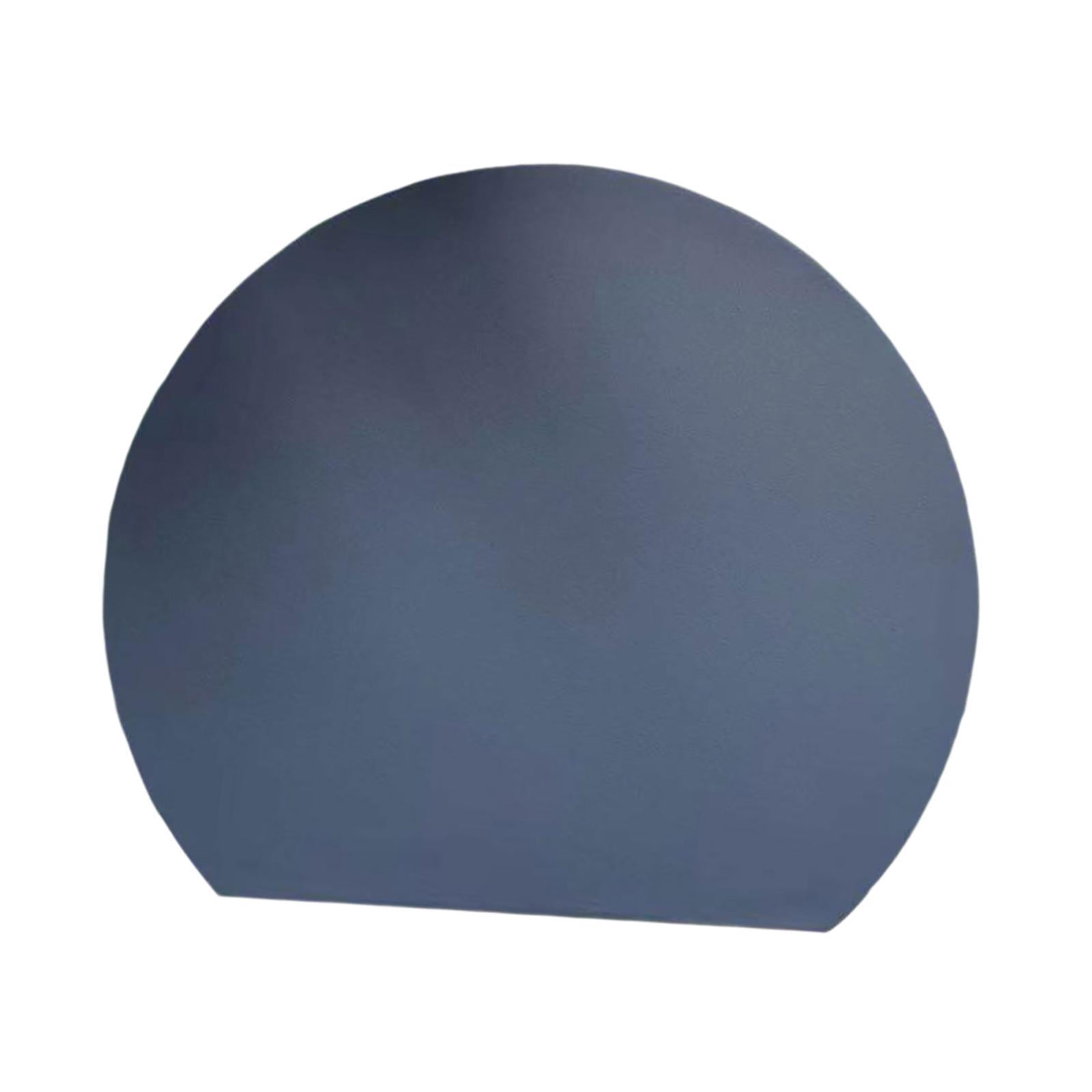 Fiocias Flexible TPU Cutting Board Non Slip Kitchen Chopping Mat for Meat and Vegetables Gray L