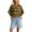 Yellow, variant on Trendfront Womens Summer Crew Neck Short Sleeve Tops Oversized Loose Fit Stripe Tees Graphic Pattern Printed Casual T-Shirts