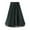 Dark Green, variant on SWSMCLT Women's Pleated Calf Tea Length Long Skirt Tulle Tutu Midi Skirts Pleated 2 Layered Black One Size
