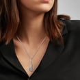 thumbnail image 3 of Hammer Necklace for Men Norse Viking Hammer Pendant with Rolo Chains, 3 of 5