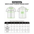 thumbnail image 5 of Off Road Ventures Mens Short Sleeve Fishing Shirt UV Sun Protection Lightweight Quick Dry Button Down Hiking Shirt for Outdoor Travel, 5 of 8