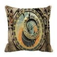 thumbnail image 1 of EREHome The ancient astronomical Clock in Prague Pillow Case Cover Set 16x16 Inch, 1 of 1