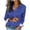 #0808Blue, variant on Polka Dot Satin Shirt for Women Long Sleeve Button Down Blouse with Collar