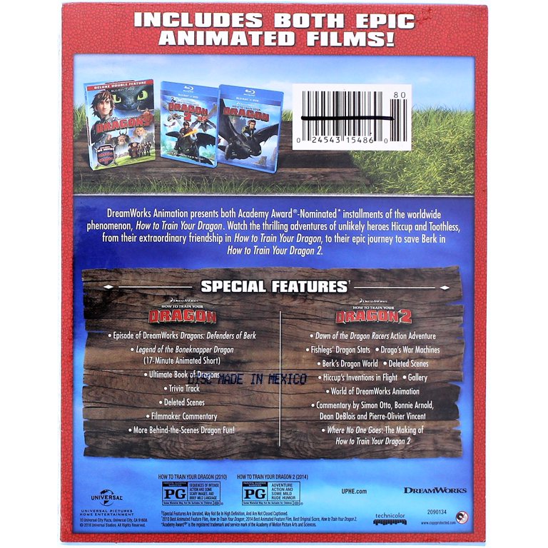 その他 How to Train Your Dragon: The Hidden World [Blu-ray] How to Train Your Dragon 1 & 2 (Blu-ray) - Walmart.com