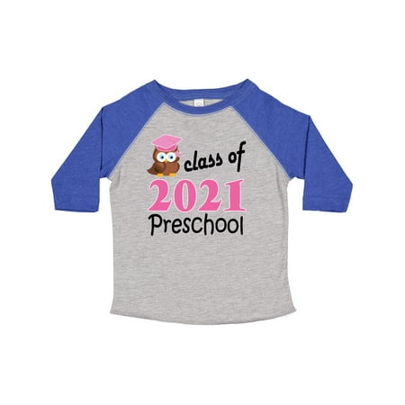 

Inktastic Preschool Graduation Class of 2021 Girls Gift Toddler Toddler Girl T-Shirt