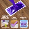thumbnail image 6 of Swiffer WetJet Spray Mop Starter Kit, 1 Power Mop + 1 Floor Cleaner & 5 Pads (Batteries Included), 6 of 13