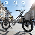 thumbnail image 2 of Electric Bike for Kids, 350W Power Motor, 16Miles 18.6MPH, Electric Mountain Bike with Suspension, Electric Bicycles for Kids and Teen, 2 of 8