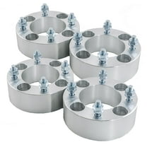 Max Motosports 4pcs 2" 4x115 ATV Wheel Spacers for Arctic Cat 250 300 400i 450i 500i 650i 700i 1000 Yamaha Raptor Banshee Warrior YFZ 350 4/115 10x1.25 Studs