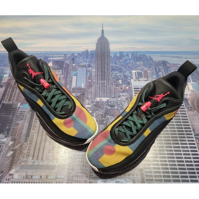 Ni - ke Ni - ke Air Jordan XXXVI 36 Low Black Multi-Color Mens Size 11 DH0833 063 New