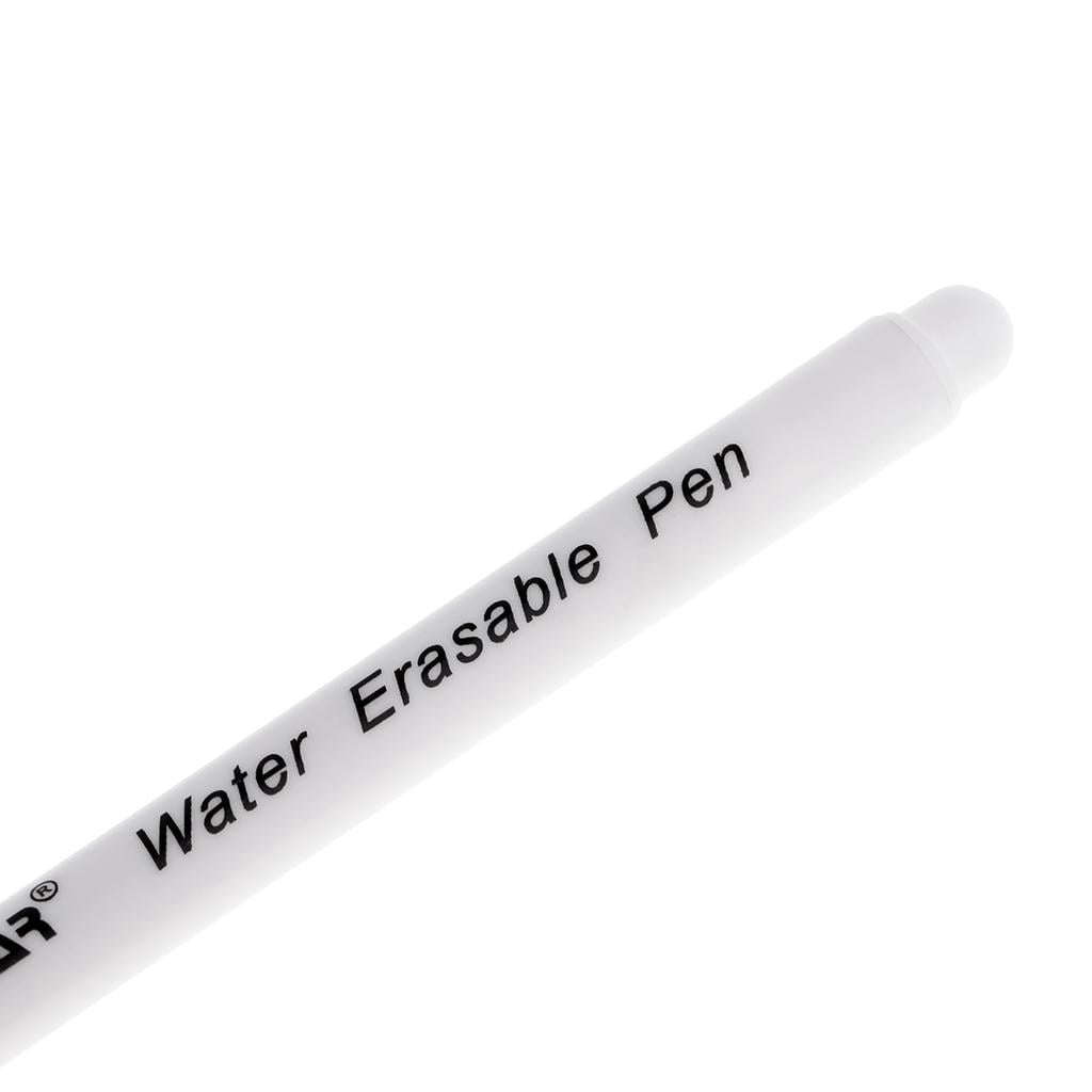 FVDPWYE 5pcs Water Erasable Pens Disappear Ink Draft Pens for Fabric Marking White
