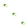 thumbnail image 2 of Thinsony 1/2/3/5 PU For Excellent Grip And Comfort Strong Pulling Racket Overgrip Tape Fluorescent Green 3PCS, 2 of 6