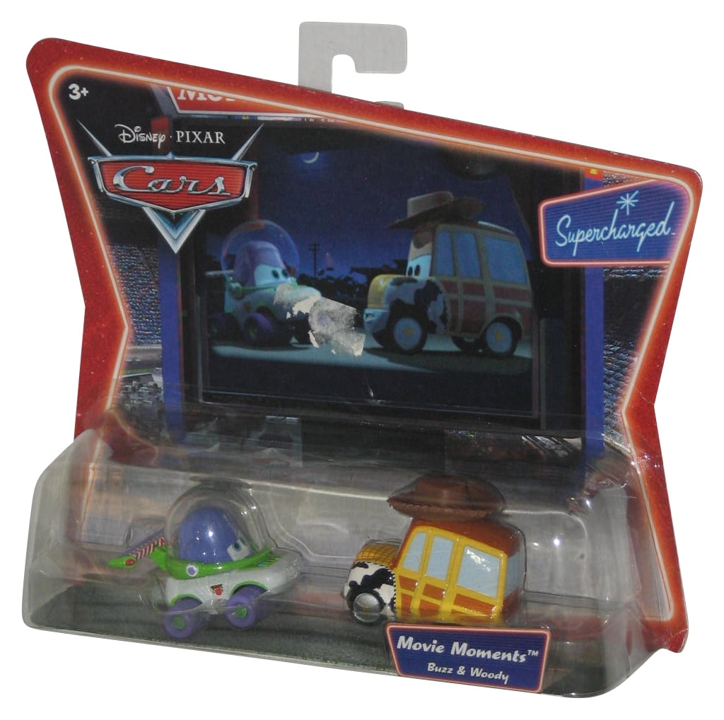 Disney Cars Movie Moments Toy Story Buzz & Woody Die Cast Car Toy Set
