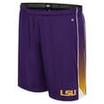 thumbnail image 2 of Men's Colosseum Purple LSU Tigers Online Shorts, 2 of 3