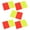 Unlabeled red and ye, variant on MOMOJIA 5set Football Warning Red and Yellow Cards Soccer Referee Penalty Cards For Soccer Rule Education Easy to Use