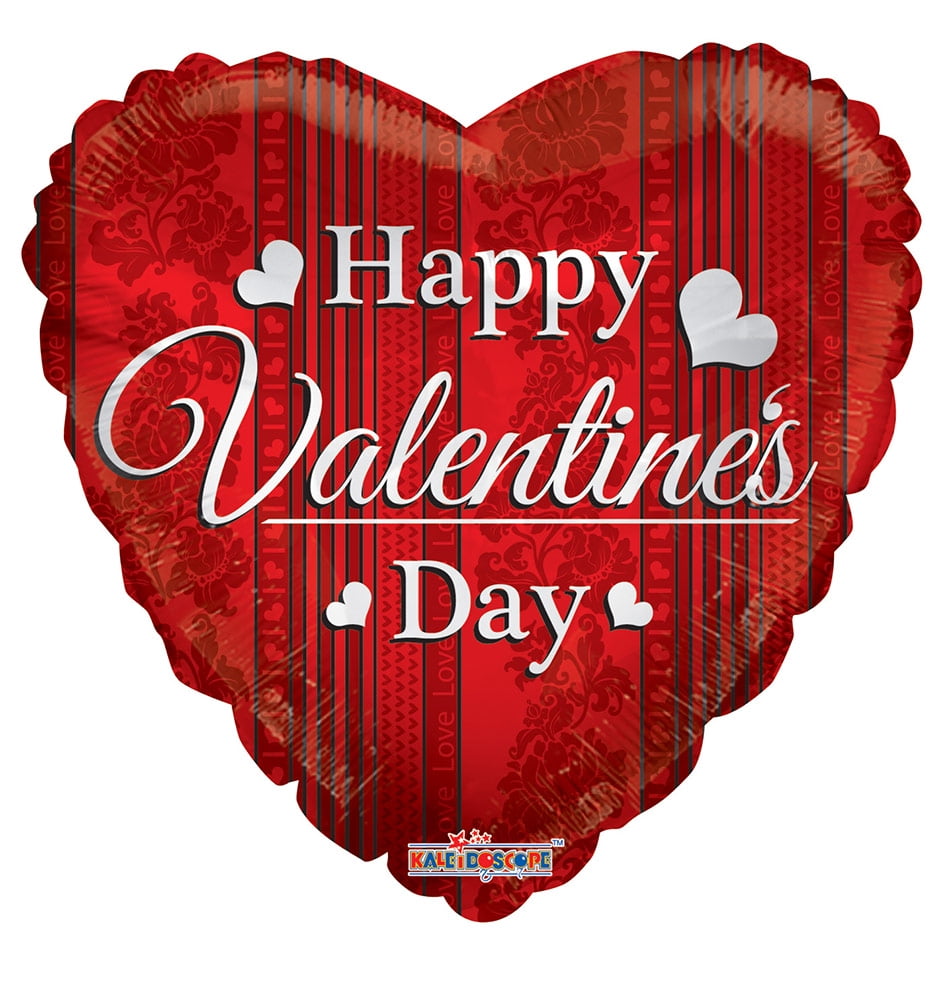 Valentine Mylar Balloons 5 Pack