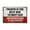 A, variant on No Trespassing Sign – Prayer Is Best Way to Meet God, Trespassing Is Fastest. Private Property Metal Decor for Fence, Gate, Front Door